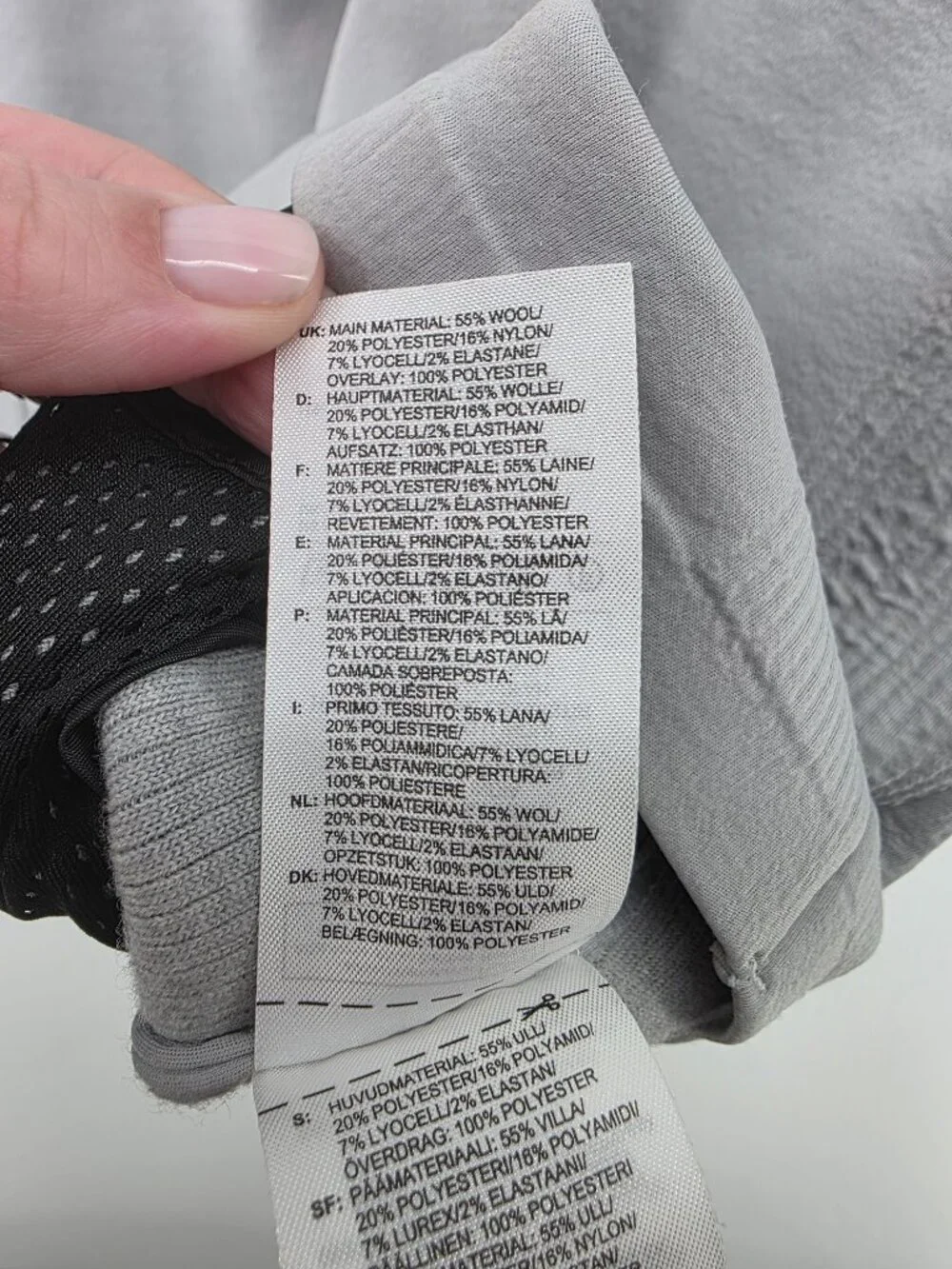 Adidas‎ Adi Pure Grey Full Zip Sweater Jacket – Men's XL – Mixed Knit